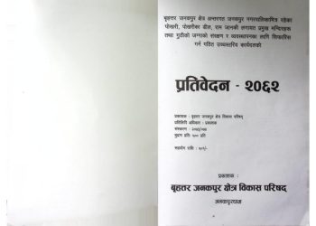 प्रतिवेदन २०६३